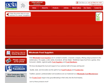 Tablet Screenshot of gelafrozenfood.com